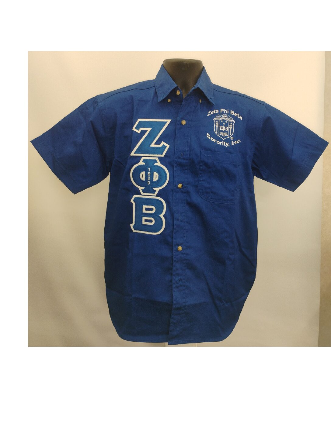 Zeta Button Down Twill